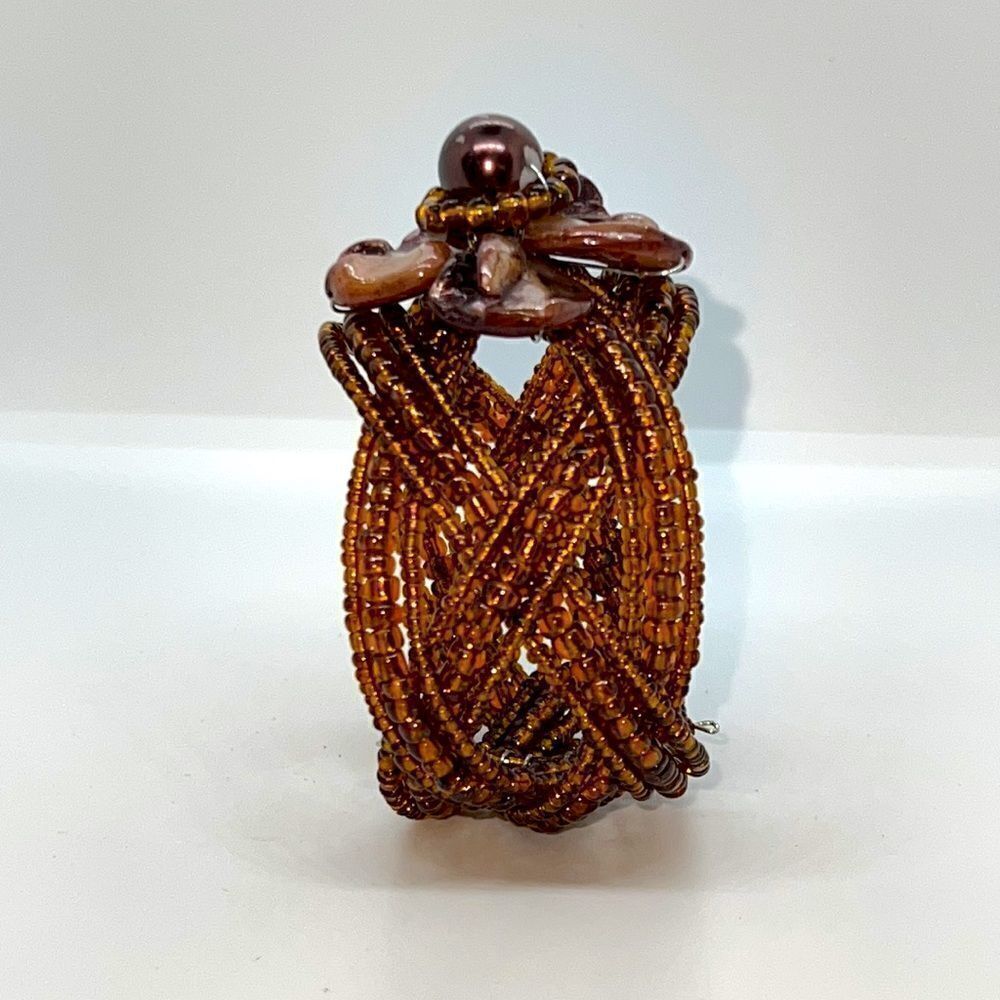 Three Beautiful Beaded Retro Bracelets - Picture 11 of 11